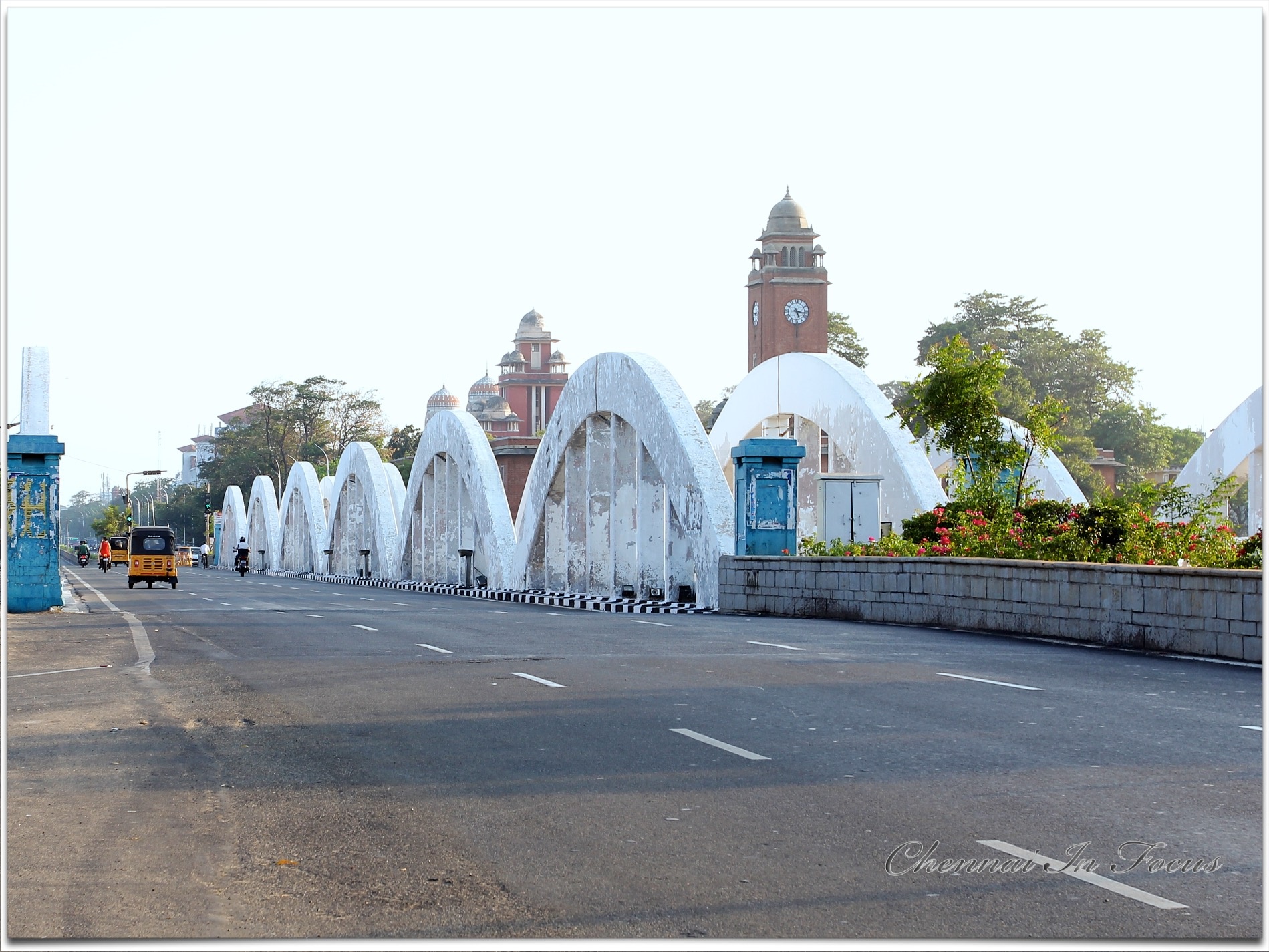 Napier Bridge In Marina Beach