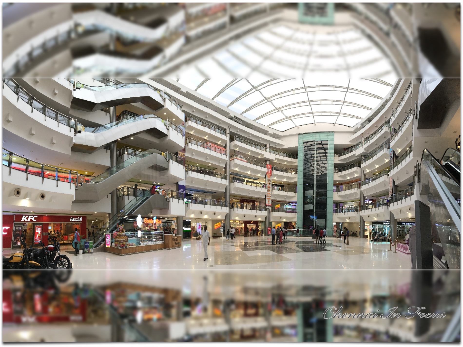 Forum Vijaya Mall - panoramic view