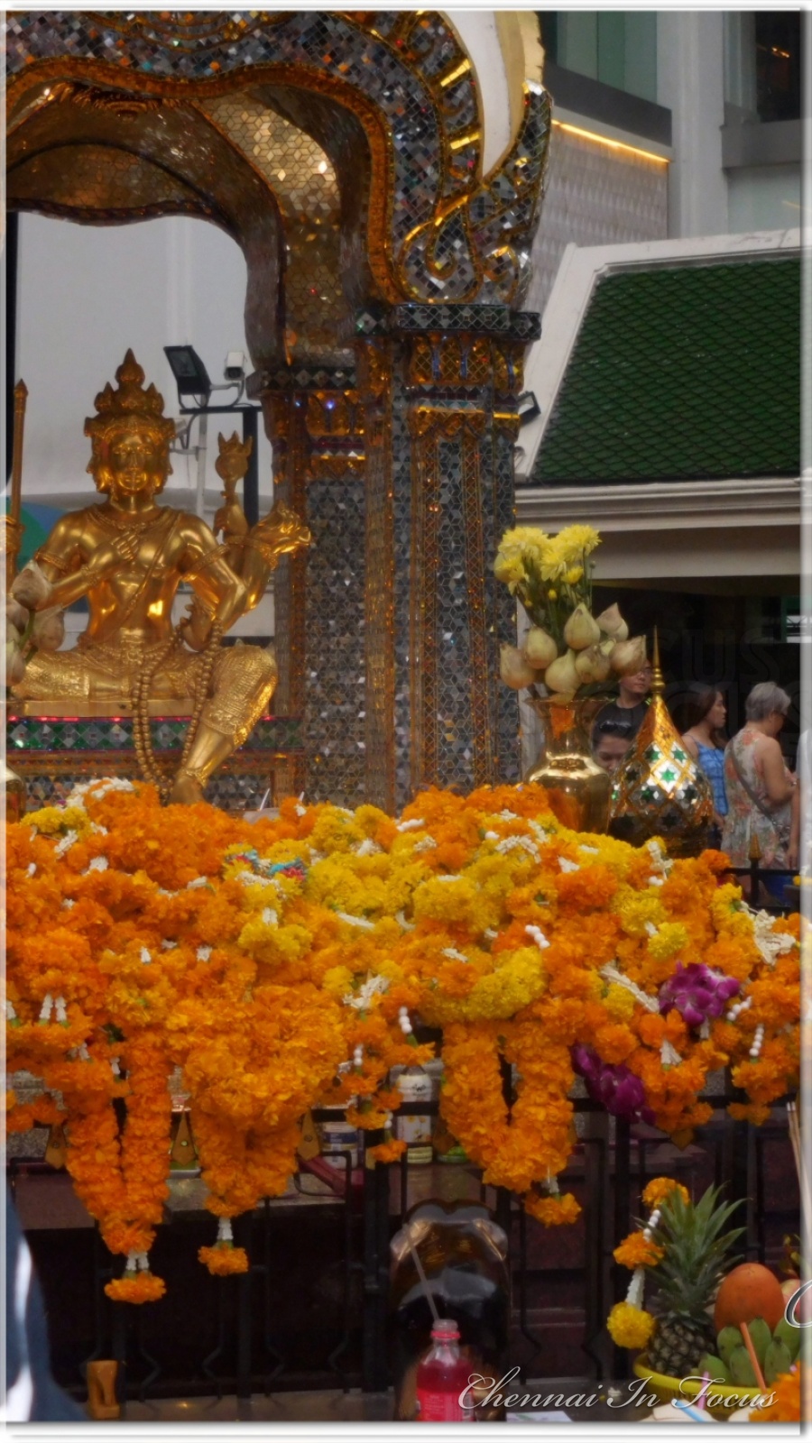 Erawan Shrine in Bangkok Thailand