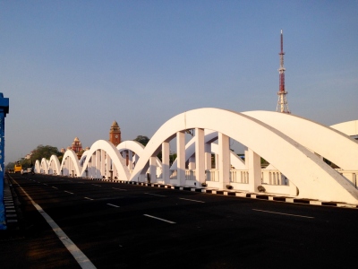 Marina Napier Bridge Chennai | Napier Bridge | Napier Bridge In Marina Beach Chennai
