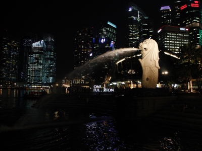 Merlion Park | Singapore landmark | tourist attraction