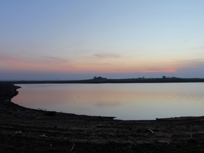 Puzhal Lake Water Level Indicator