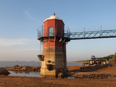 Puzhal Lake Water Level Indicator