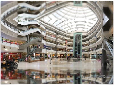 Forum Vijaya Mall - panoramic view
